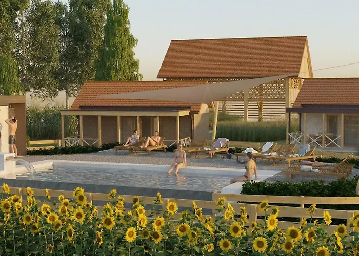 לינה וארוחת בוקר Village Majer - Apartments, Glamping - Slovenia Gradac